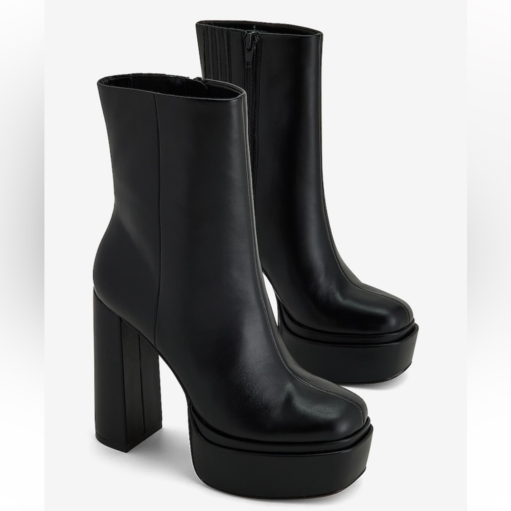 Platform Ankle Boots